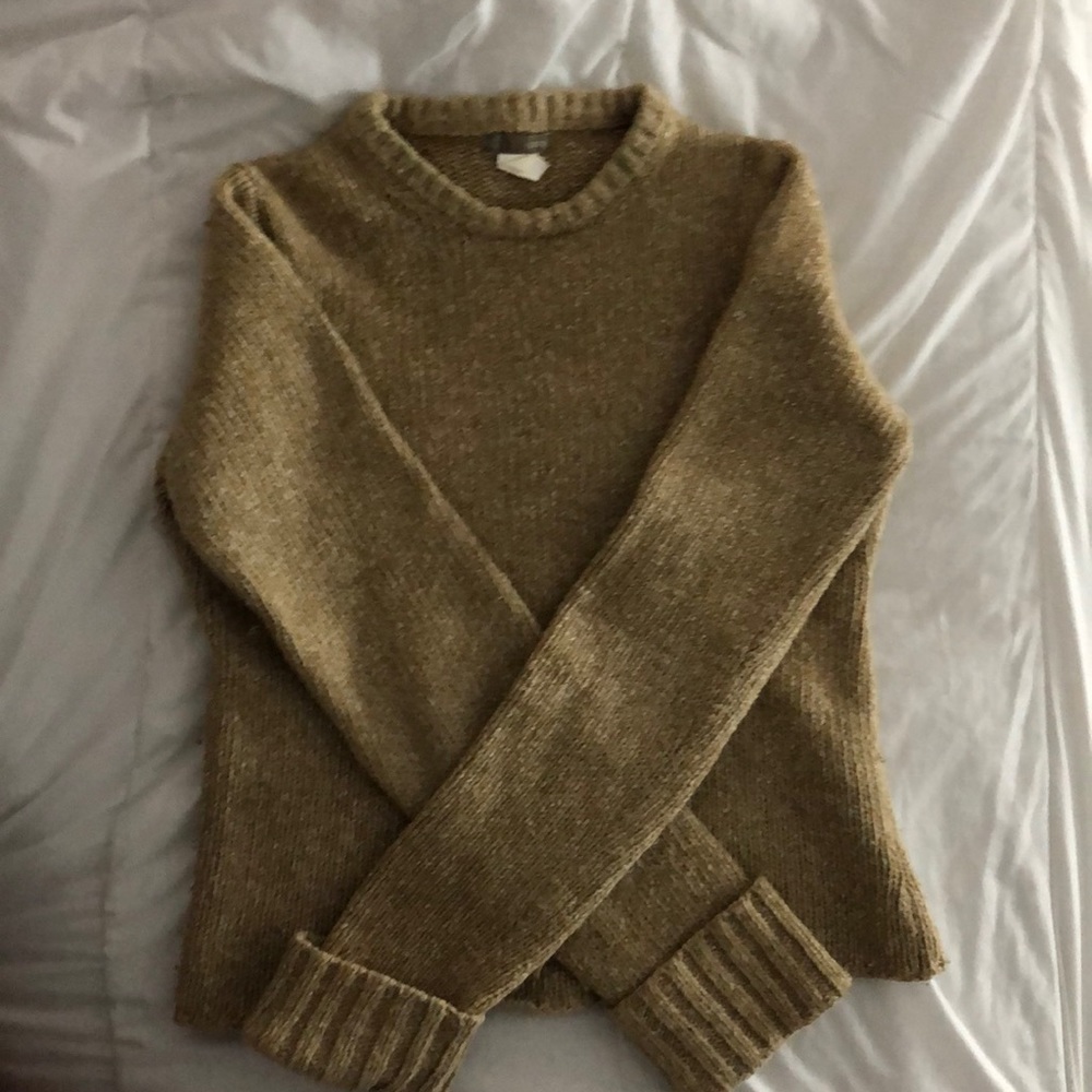J crew beige women’s sweater